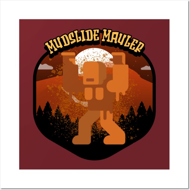 Mudslide Mauler Wall Art by CTJFDesigns